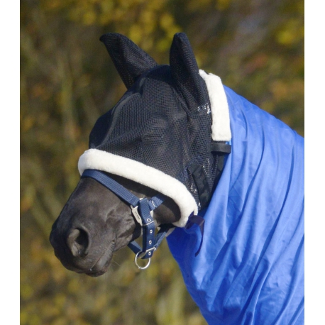 Ochranná maska pre citlivé kone