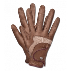 Jazdecké kožené rukavice Premium