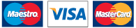 Logo: Akceptované typy platobných kariet